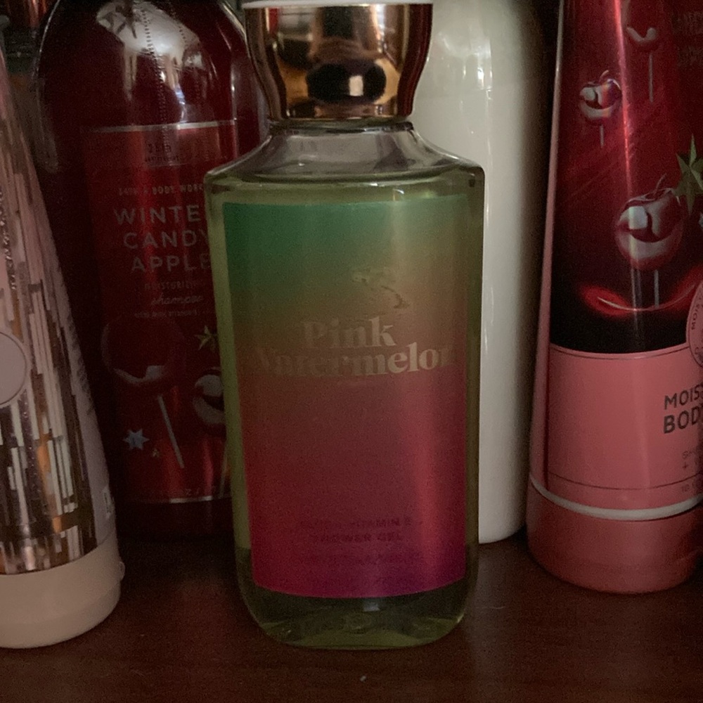 3/$18 Pink Watermelon Body Wash Bath & Body Works